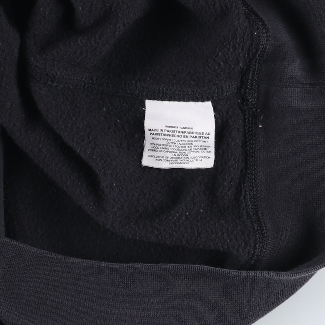 00'S Nike Sweat Pullover Hoodie Men's Size L cotton black type Vintage Second Hand