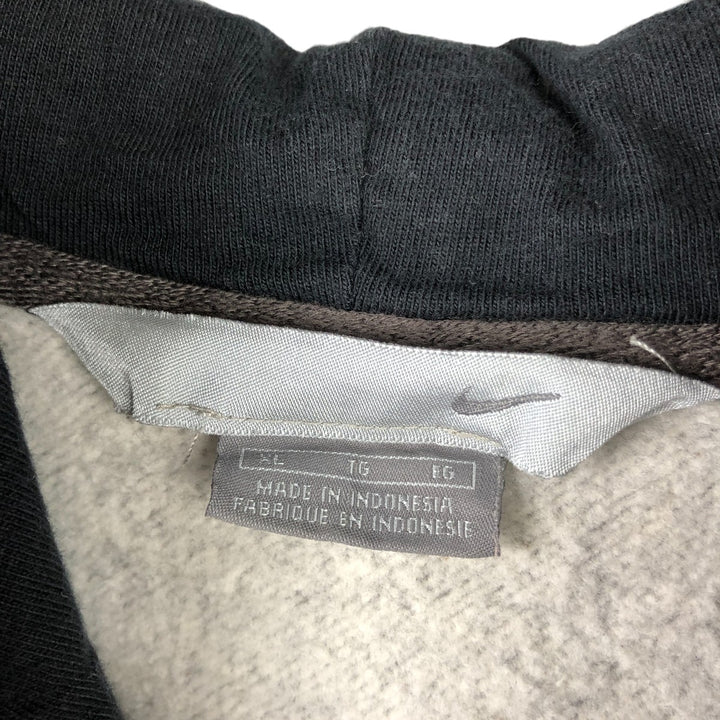 00'S Nike Sweat Pullover Hoodie Men's XL Size cotton Charcoal Vintage Second Hand