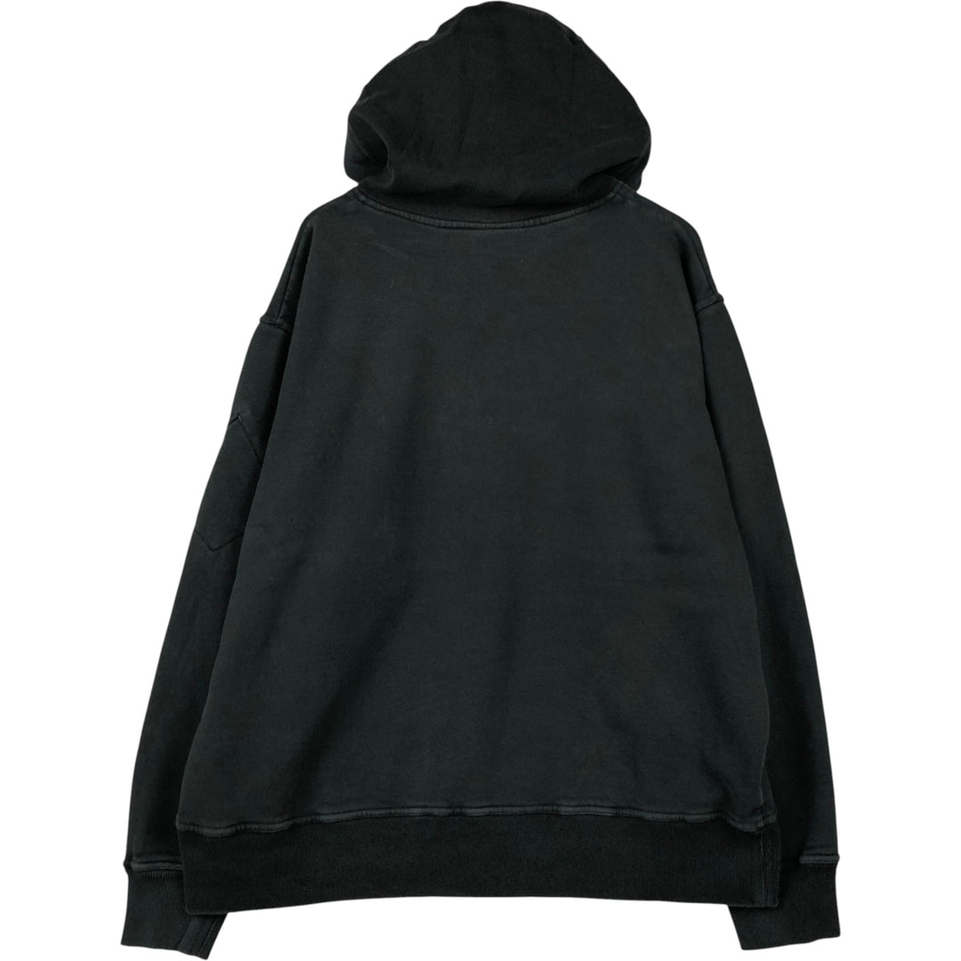 00'S Nike NIKE TEAM Sweat Pullover Hoodie Men's XL cotton black type Vintage Second Hand