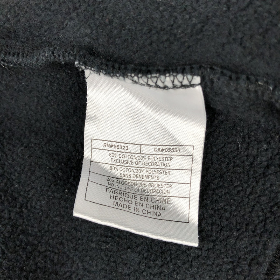 00'S Nike NIKE TEAM Sweat Pullover Hoodie Men's XL cotton black type Vintage Second Hand