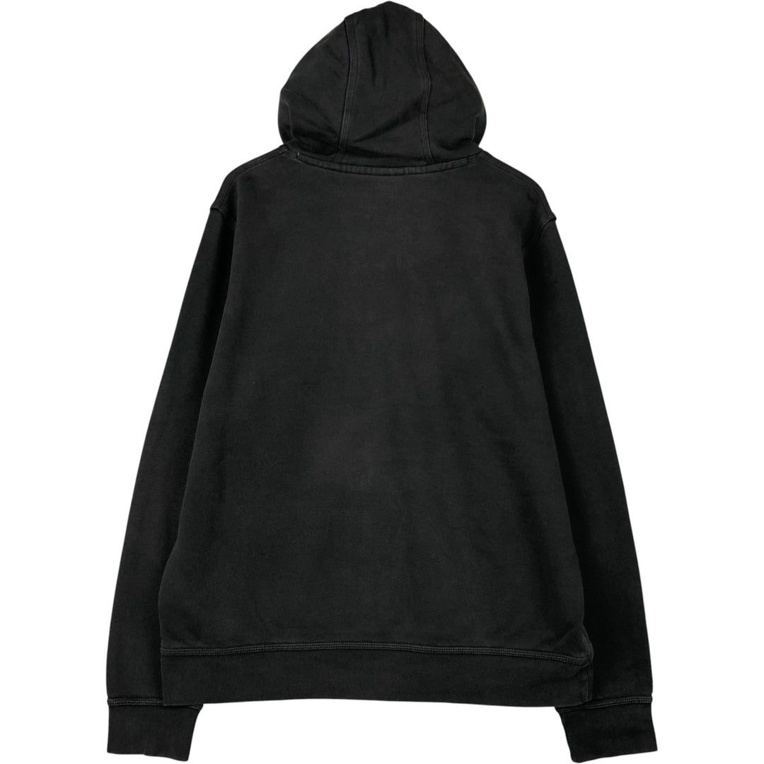 Nike Sweat Pullover Hoodie Men's XL Size cotton black type Vintage Second Hand