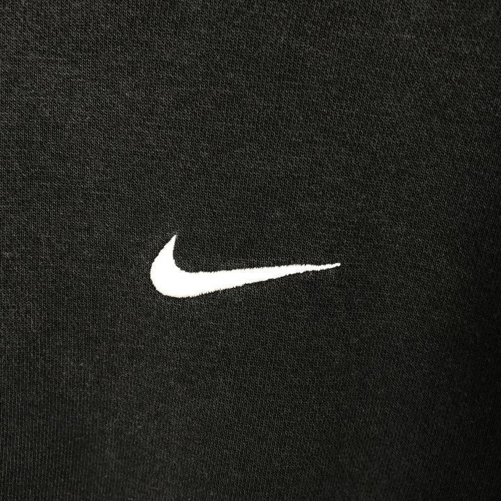 Nike Sweat Pullover Hoodie Men's XL Size cotton black type Vintage Second Hand