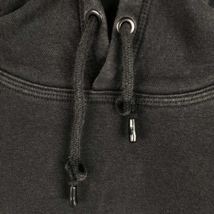 Nike Sweat Pullover Hoodie Men's XL Size cotton black type Vintage Second Hand