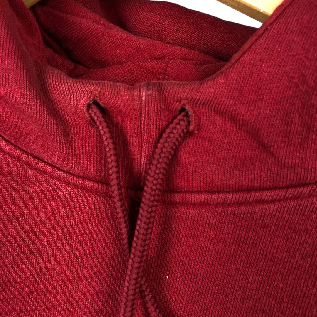 ~2000'S Adidas sweatshirt pullover hoodie, men's size M cotton red type Vintage Second Hand