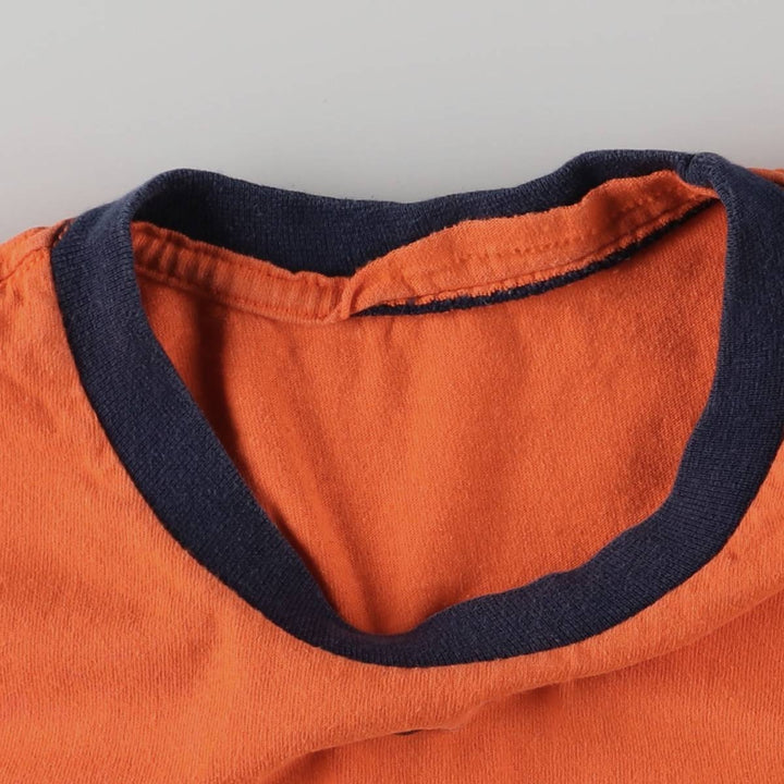 Nike MLB Detroit Tigers Ringer T-Shirt, Men's Size Small cotton orange type Vintage Second Hand