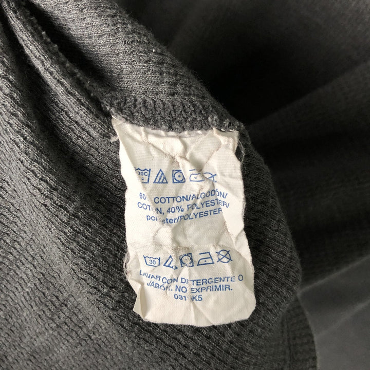 Ralph Lauren POLO RALPH LAUREN SLEEPWEAR Thermal Long T-shirt Honeycomb Men's XL cotton Charcoal Vintage Second Hand