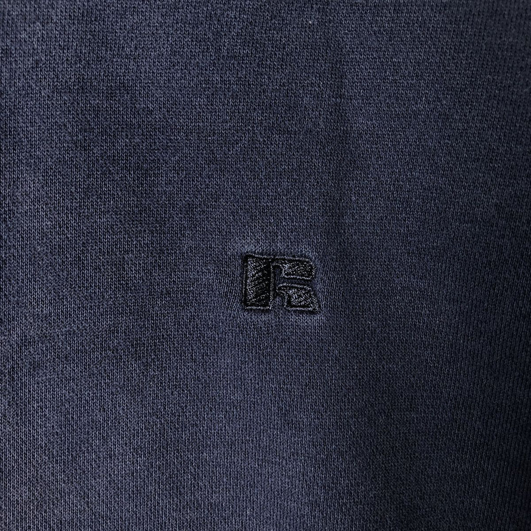 90s-00'S Vintage Russell Blank Sweatshirt, Men's Size XL cotton navy blue type Vintage Second Hand