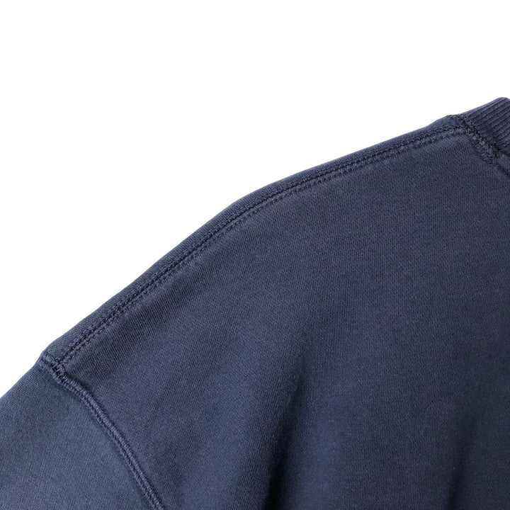 90s-00'S Vintage Russell Blank Sweatshirt, Men's Size XL cotton navy blue type Vintage Second Hand