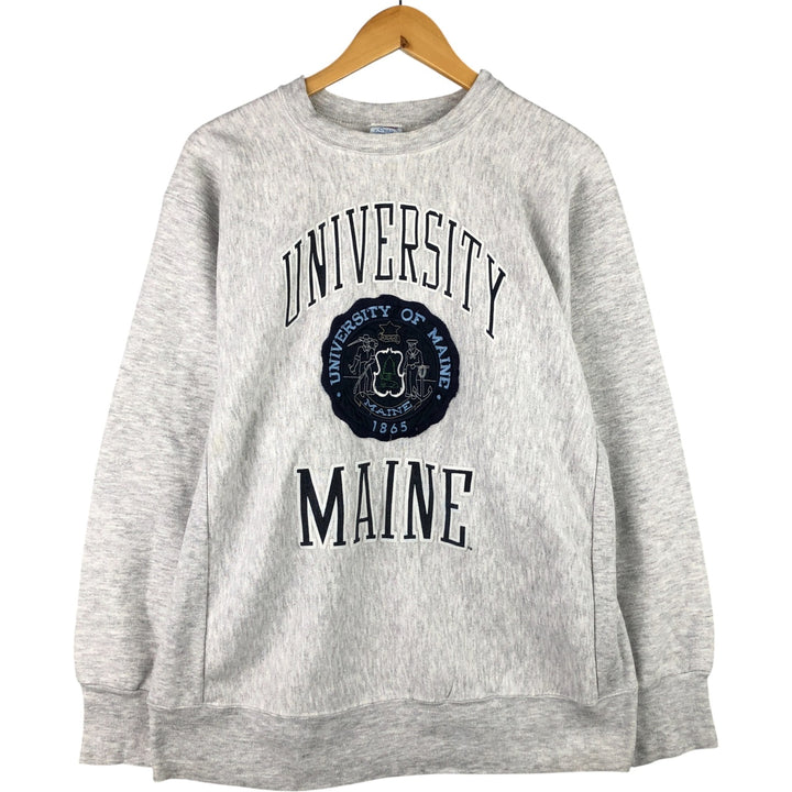 Vintage 90'S Crable Sportswear college sweatshirt, made in the USA, size XL, men's cotton gray type Vintage Second Hand