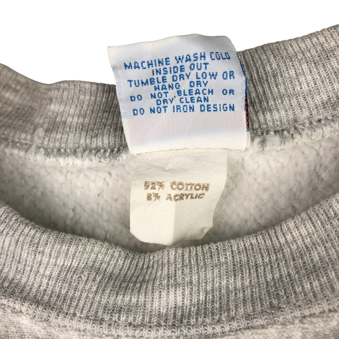 Vintage 90'S Crable Sportswear college sweatshirt, made in the USA, size XL, men's cotton gray type Vintage Second Hand