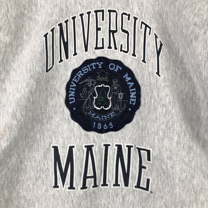 Vintage 90'S Crable Sportswear college sweatshirt, made in the USA, size XL, men's cotton gray type Vintage Second Hand