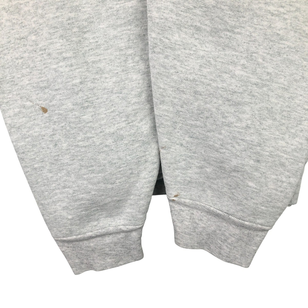 2000'S Fruit of the Loom University of Michigan print sweatshirt, men's size XL cotton gray type Vintage Second Hand