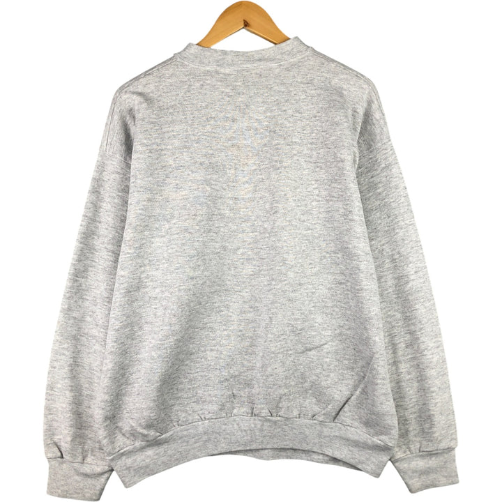 Vintage 1990'S Tartex University of Wisconsin college sweatshirt, made in the USA, men's size XL cotton gray type Vintage Second Hand