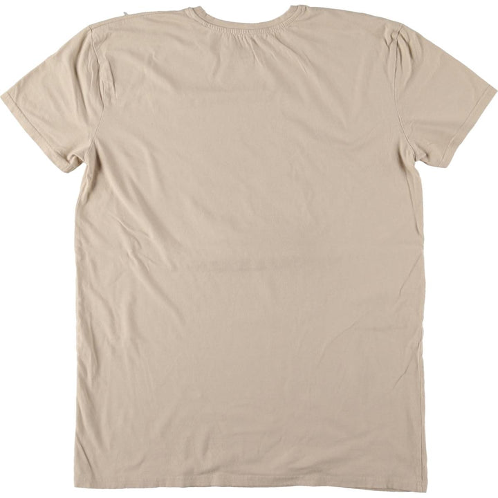 GUNS N' ROSES Band T-Shirt, Women's Size L cotton Beige type Vintage Second Hand