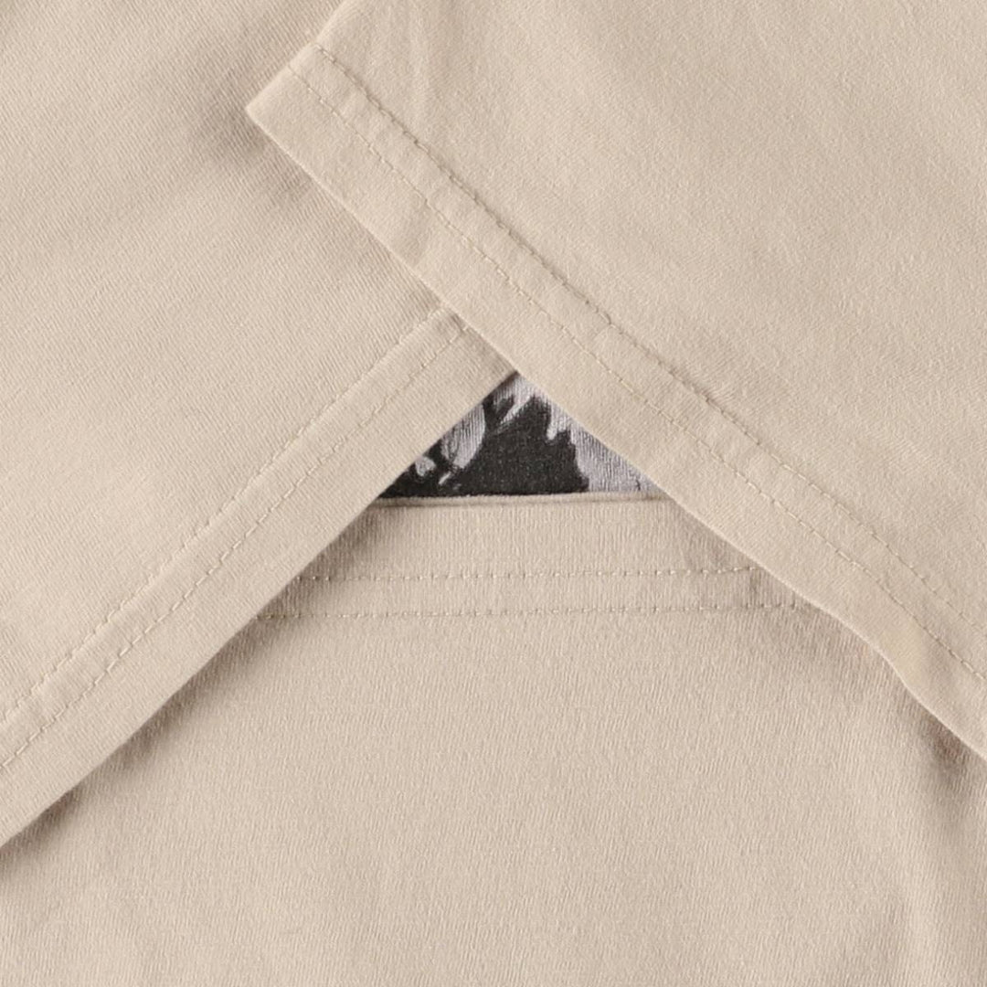 GUNS N' ROSES Band T-Shirt, Women's Size L cotton Beige type Vintage Second Hand