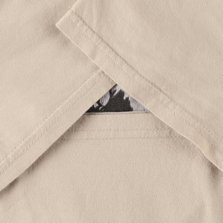 GUNS N' ROSES Band T-Shirt, Women's Size L cotton Beige type Vintage Second Hand