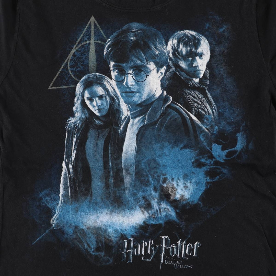 Harry Potter Movie T-Shirt, Women's, Size XL cotton black type Vintage Second Hand
