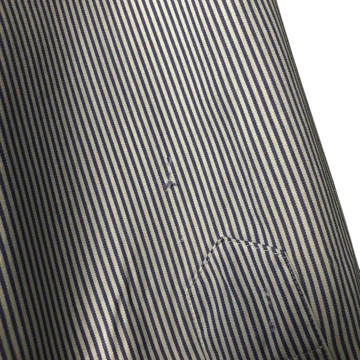 Ralph Lauren BLAKE long sleeve button-down striped shirt, men's size XL cotton white type Vintage Second Hand