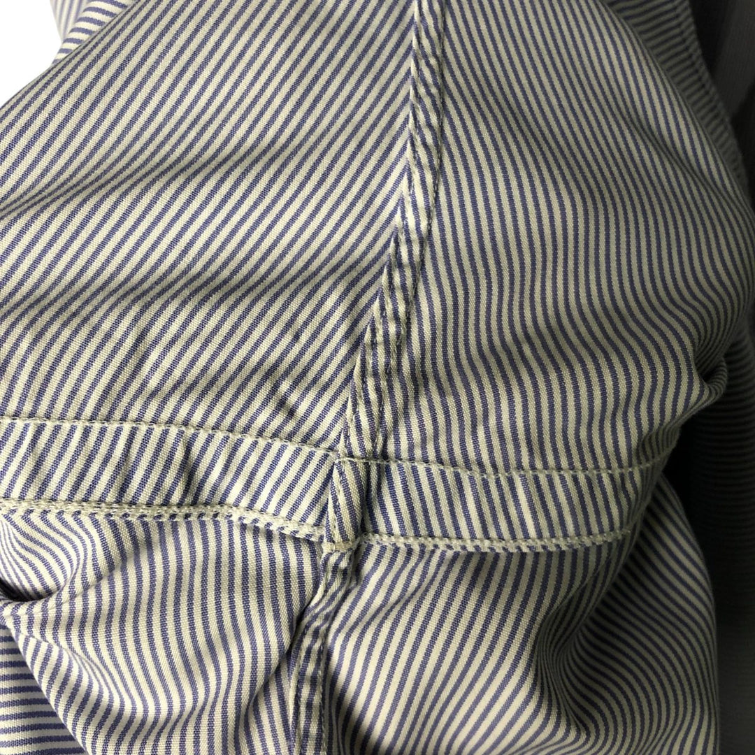 Ralph Lauren BLAKE long sleeve button-down striped shirt, men's size XL cotton white type Vintage Second Hand
