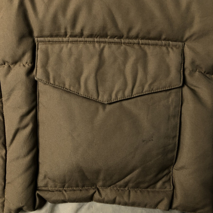 Cabelas Goose Down Vest, Men's XL polyester Beige type Vintage Second Hand