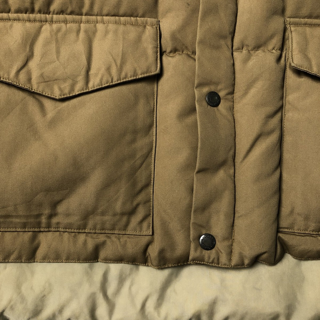 Cabelas Goose Down Vest, Men's XL polyester Beige type Vintage Second Hand