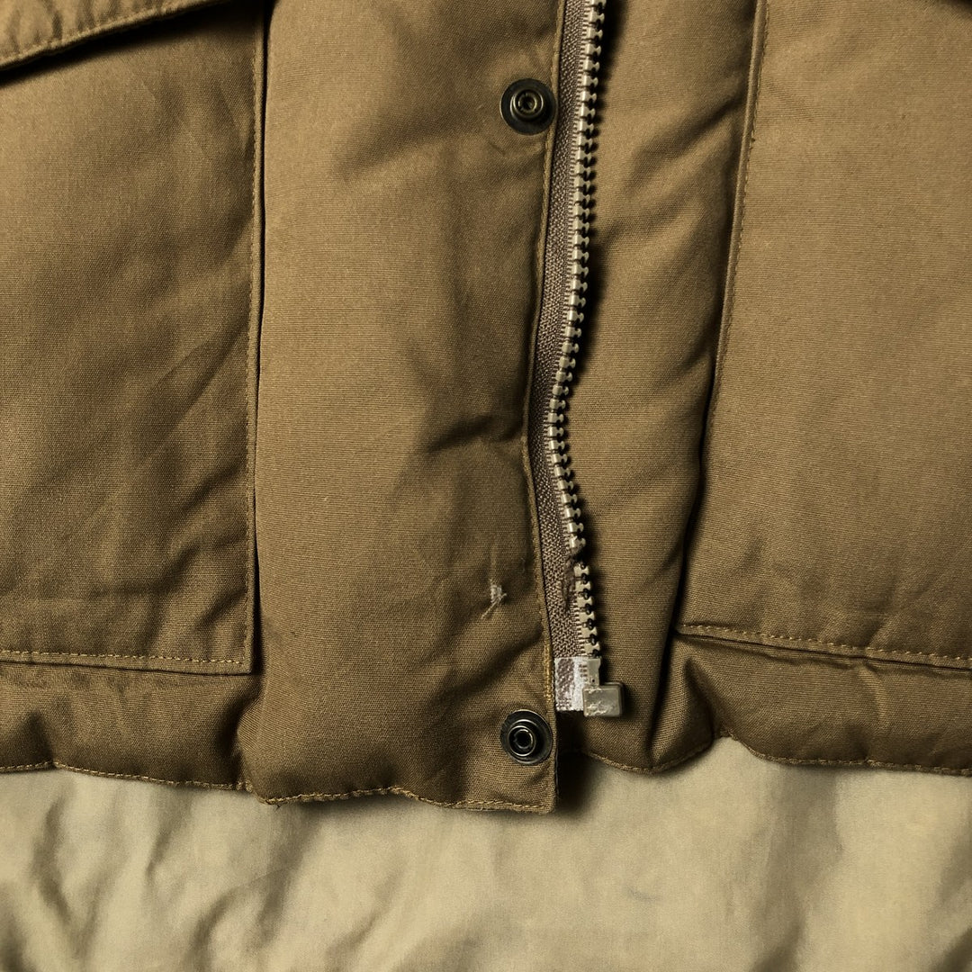 Cabelas Goose Down Vest, Men's XL polyester Beige type Vintage Second Hand