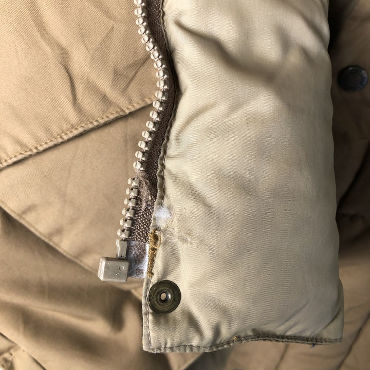 Cabelas Goose Down Vest, Men's XL polyester Beige type Vintage Second Hand