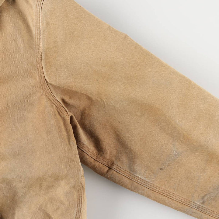 Carhartt Active Jacket, Padded Duck Full-Zip Hoodie, Men's XL unclear ocher yellow type Vintage Second Hand