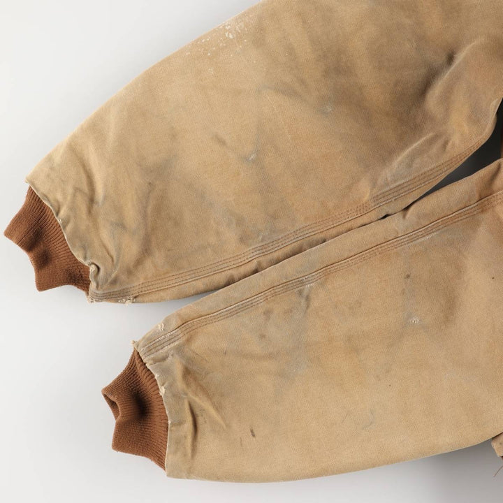 Carhartt Active Jacket, Padded Duck Full-Zip Hoodie, Men's XL unclear ocher yellow type Vintage Second Hand