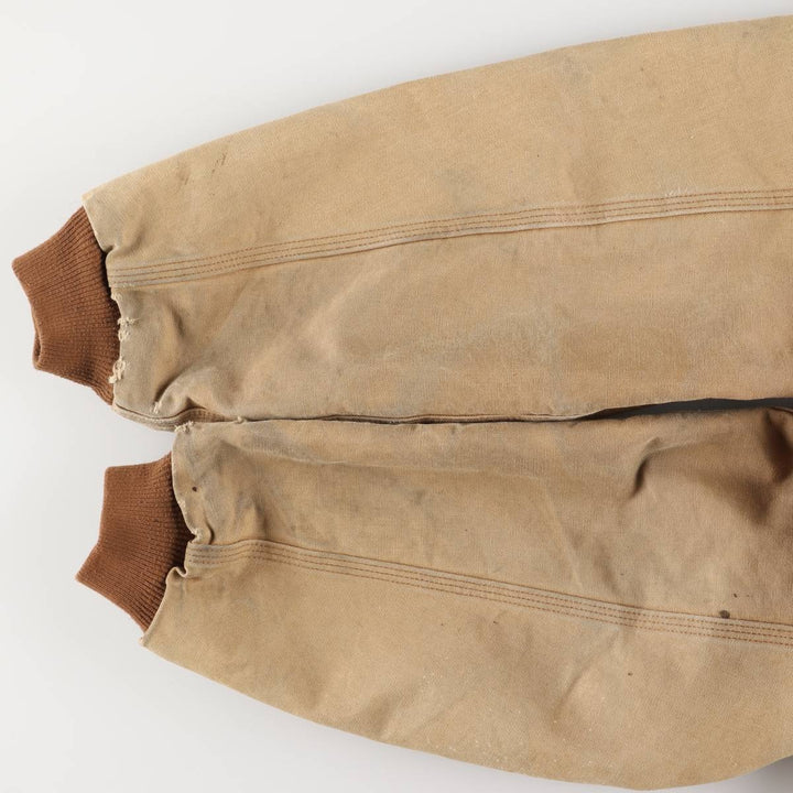 Carhartt Active Jacket, Padded Duck Full-Zip Hoodie, Men's XL unclear ocher yellow type Vintage Second Hand