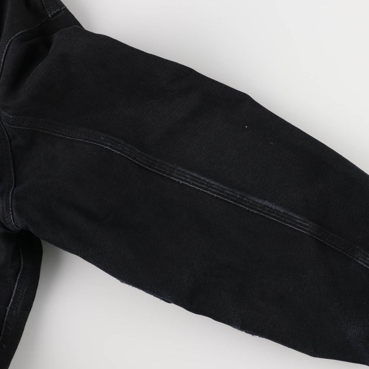 Carhartt Active Jacket Duck Full Zip Hoodie Men's XXL unclear black type Vintage Second Hand