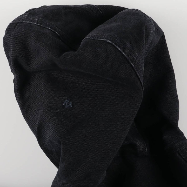 Carhartt Active Jacket Duck Full Zip Hoodie Men's XXL unclear black type Vintage Second Hand