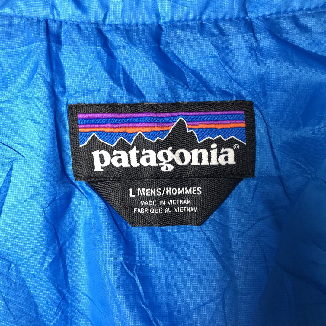 Patagonia Nano Puff Jacket 84212SP20, a padded mountain jacket, shell jacket, and puffer jacket, size L (men's size) recycled polyester Blue type light blue Vintage Second Hand
