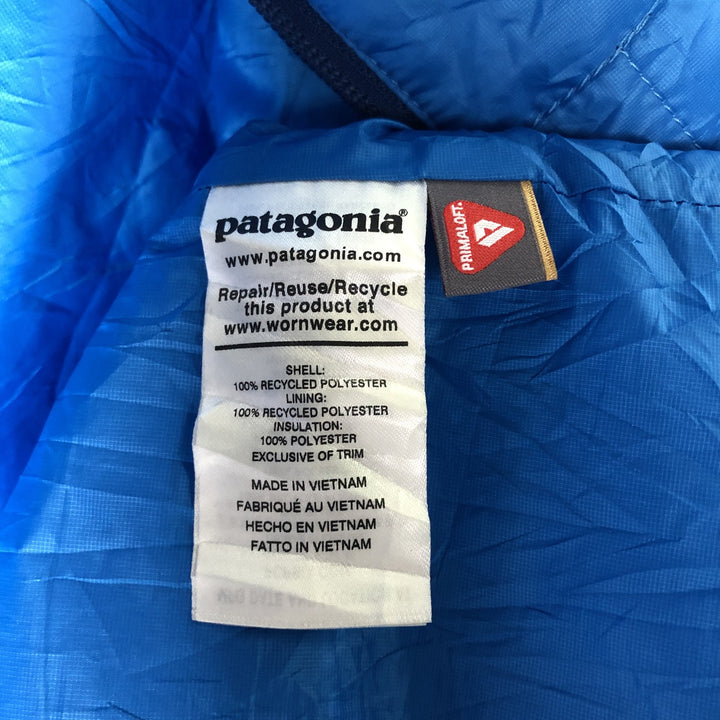 Patagonia Nano Puff Jacket 84212SP20, a padded mountain jacket, shell jacket, and puffer jacket, size L (men's size) recycled polyester Blue type light blue Vintage Second Hand