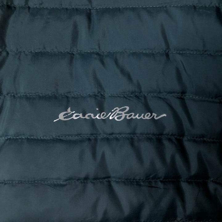 Eddie Bauer 650 Fill Power Down Jacket, Men's XL polyester green type Vintage Second Hand