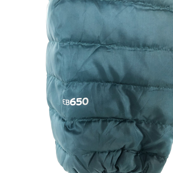 Eddie Bauer 650 Fill Power Down Jacket, Men's XL polyester green type Vintage Second Hand