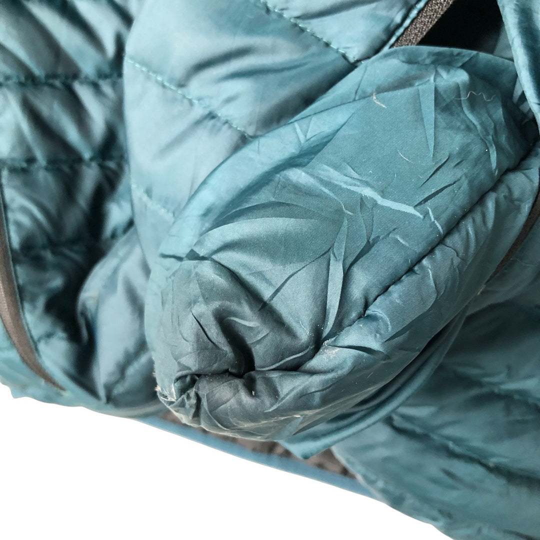 Eddie Bauer 650 Fill Power Down Jacket, Men's XL polyester green type Vintage Second Hand