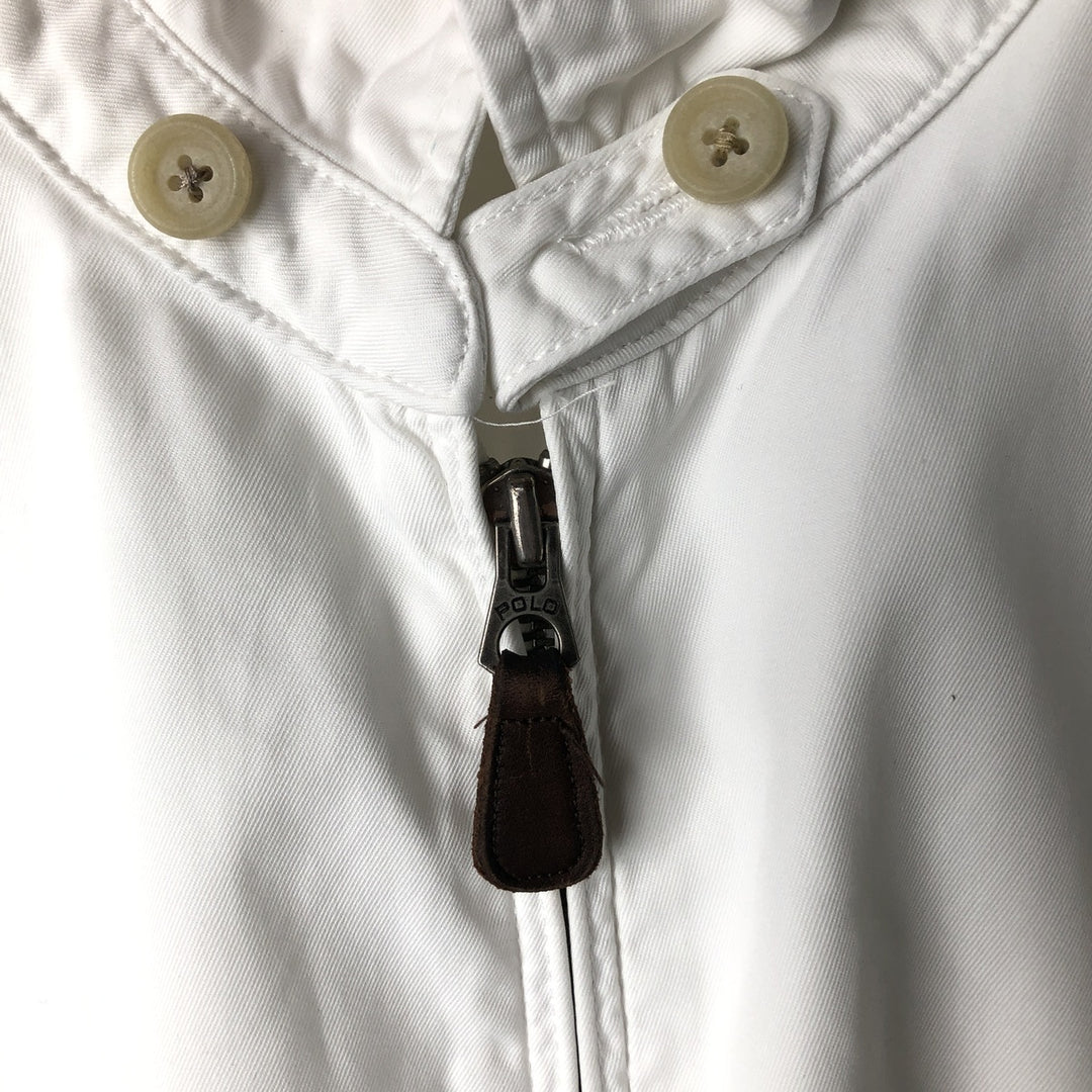 Ralph Lauren POLO by Ralph Lauren Swing Top Sports Jacket Men's XL cotton white type Vintage Second Hand