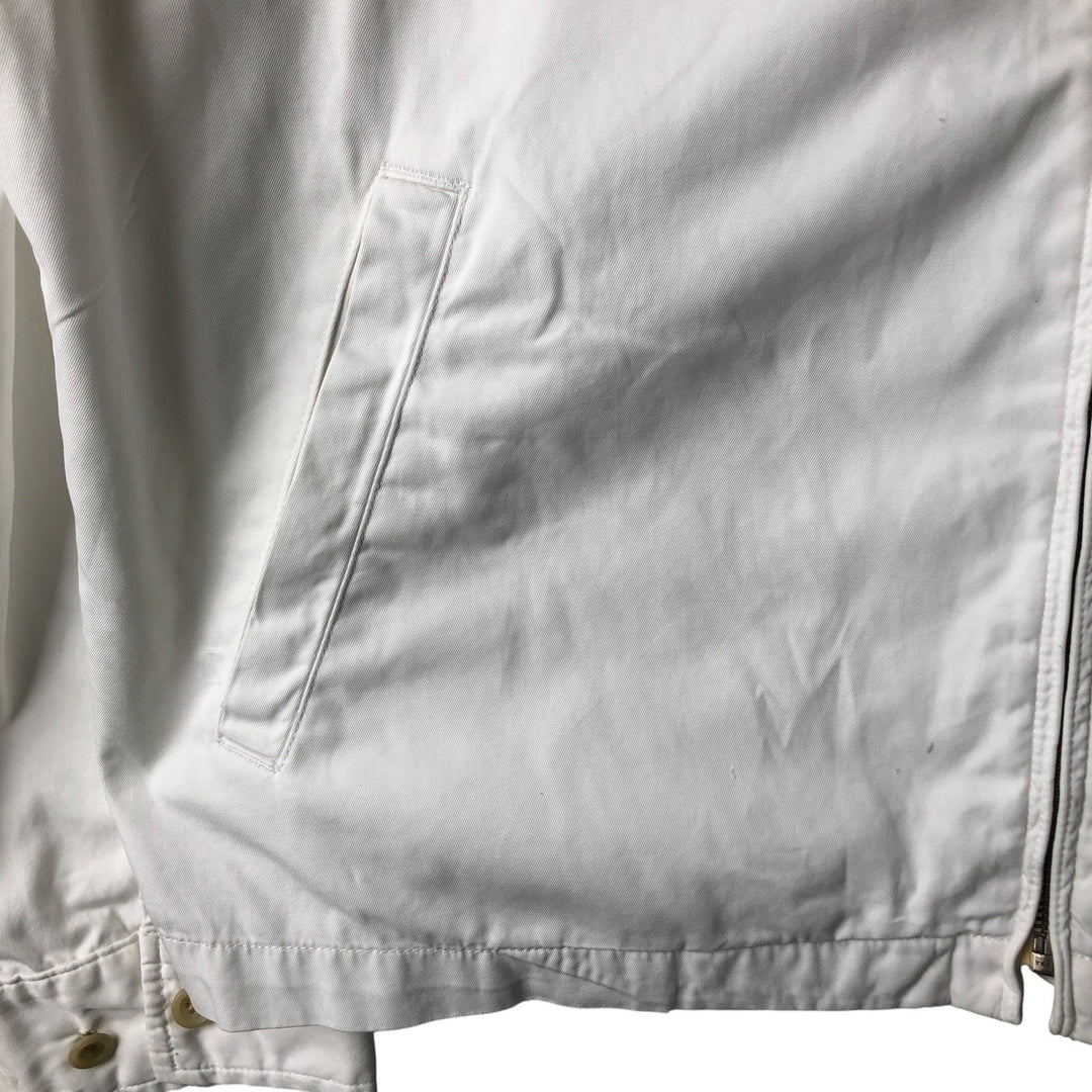 Ralph Lauren POLO by Ralph Lauren Swing Top Sports Jacket Men's XL cotton white type Vintage Second Hand
