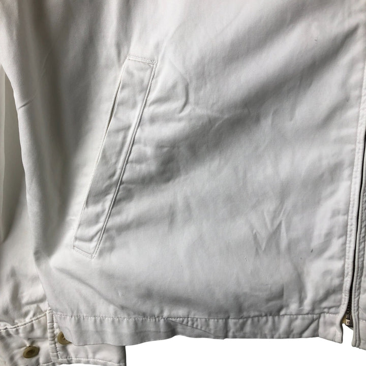 Ralph Lauren POLO by Ralph Lauren Swing Top Sports Jacket Men's XL cotton white type Vintage Second Hand