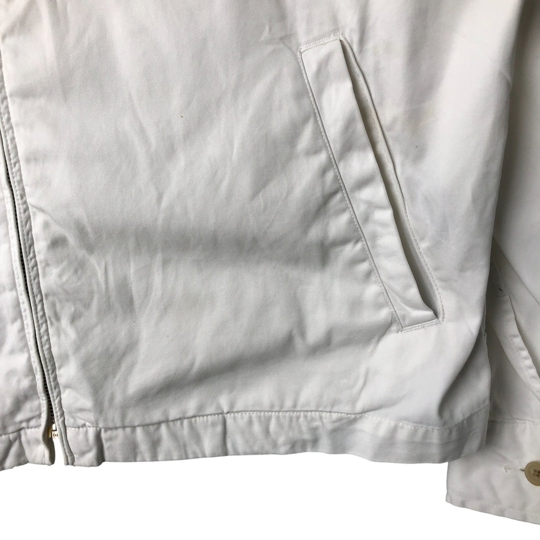Ralph Lauren POLO by Ralph Lauren Swing Top Sports Jacket Men's XL cotton white type Vintage Second Hand