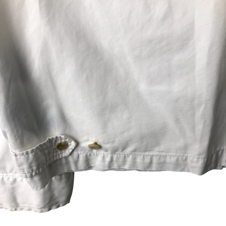 Ralph Lauren POLO by Ralph Lauren Swing Top Sports Jacket Men's XL cotton white type Vintage Second Hand
