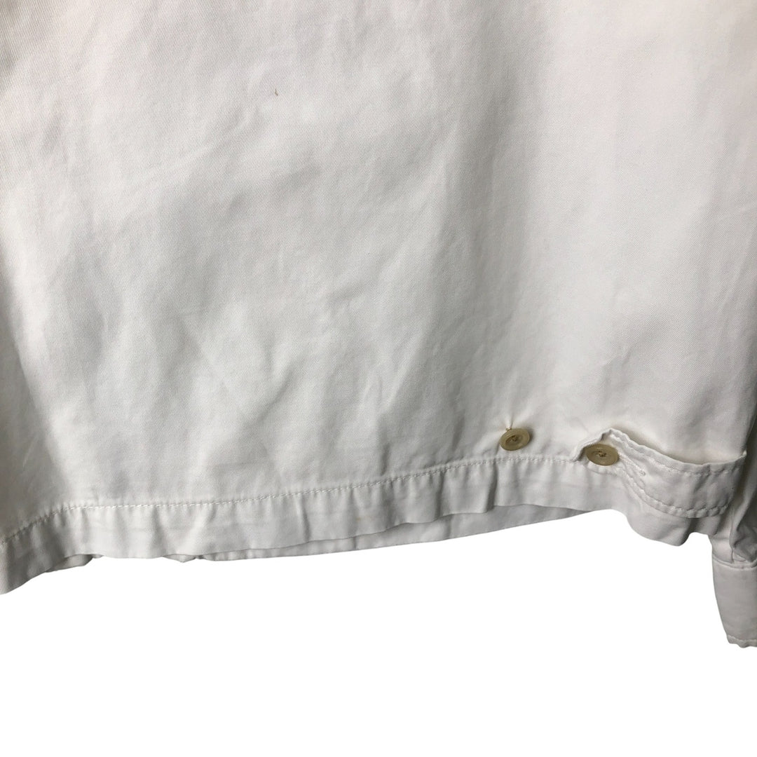 Ralph Lauren POLO by Ralph Lauren Swing Top Sports Jacket Men's XL cotton white type Vintage Second Hand