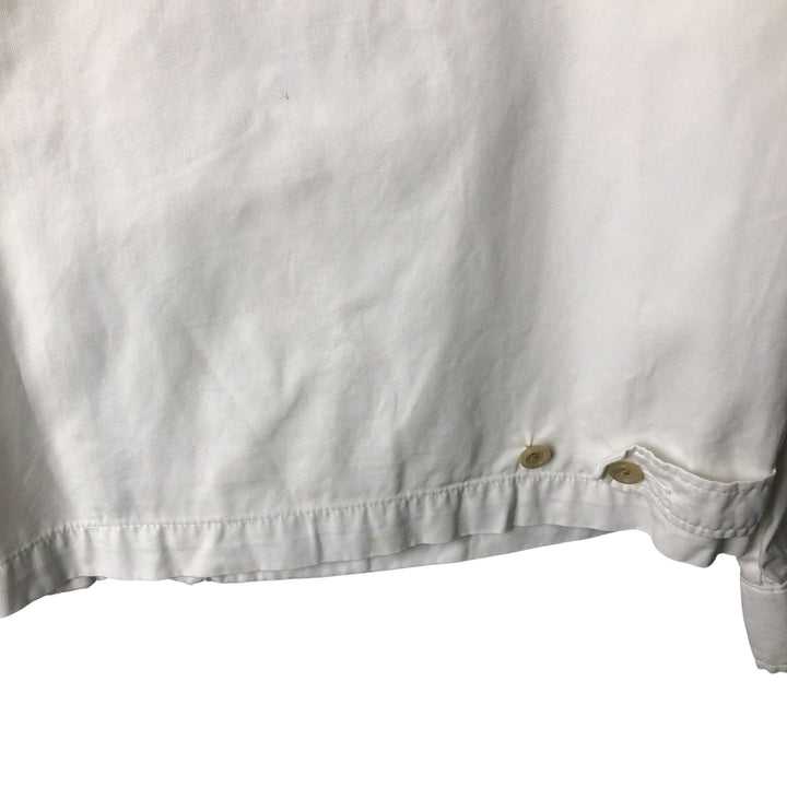 Ralph Lauren POLO by Ralph Lauren Swing Top Sports Jacket Men's XL cotton white type Vintage Second Hand