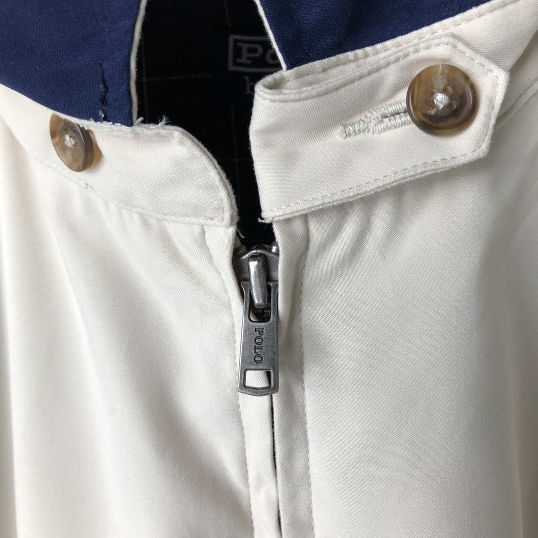 Ralph Lauren POLO by Ralph Lauren Swing Top Sports Jacket Men's L size polyester Beige type Vintage Second Hand