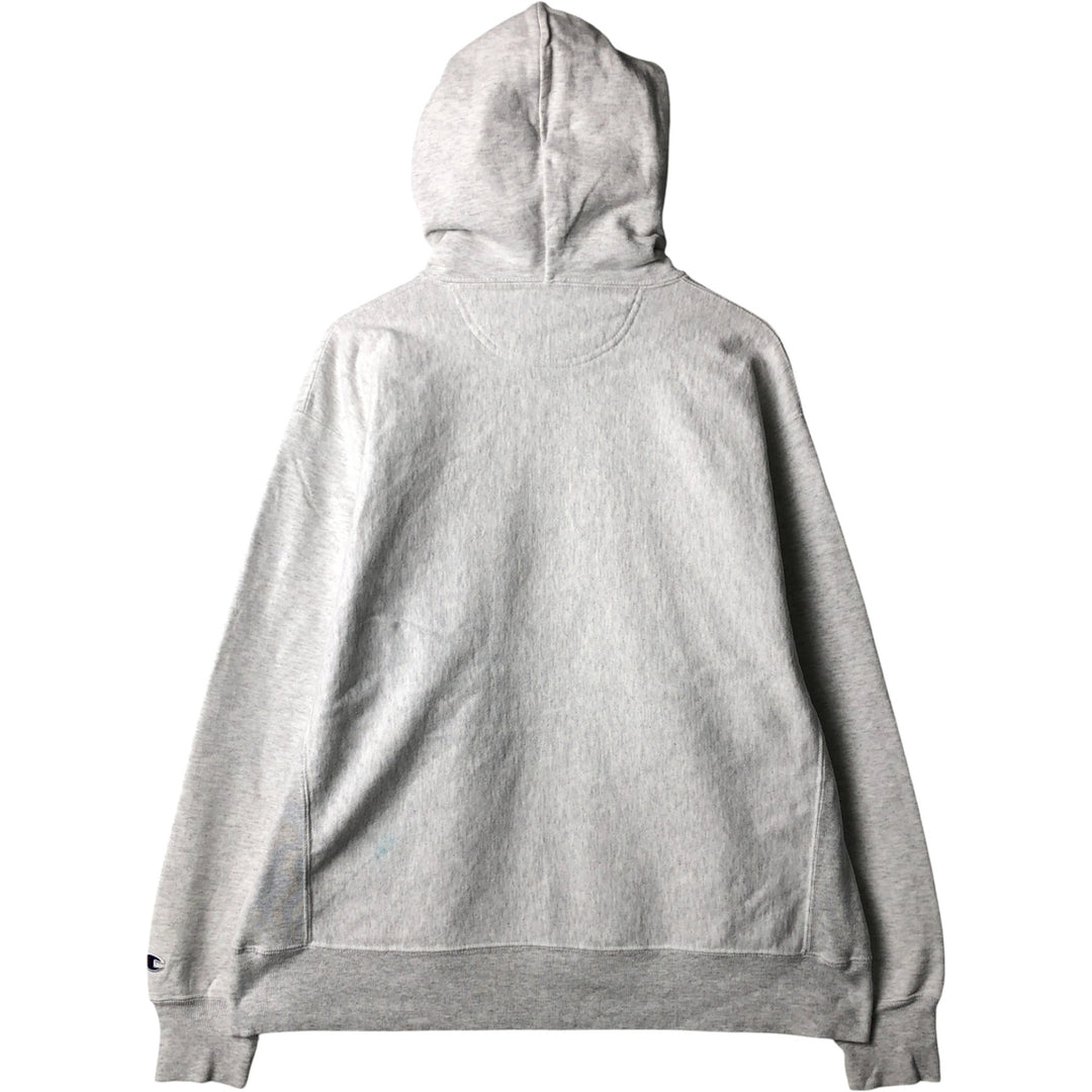 2000'S Champion Original Reverse Weave Sweatshirt Pullover Hoodie, Men's Size L cotton gray type Vintage Second Hand
