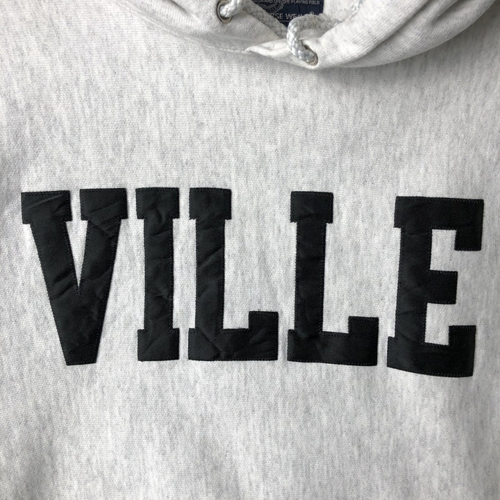 2000'S Champion Original Reverse Weave Sweatshirt Pullover Hoodie, Men's Size L cotton gray type Vintage Second Hand