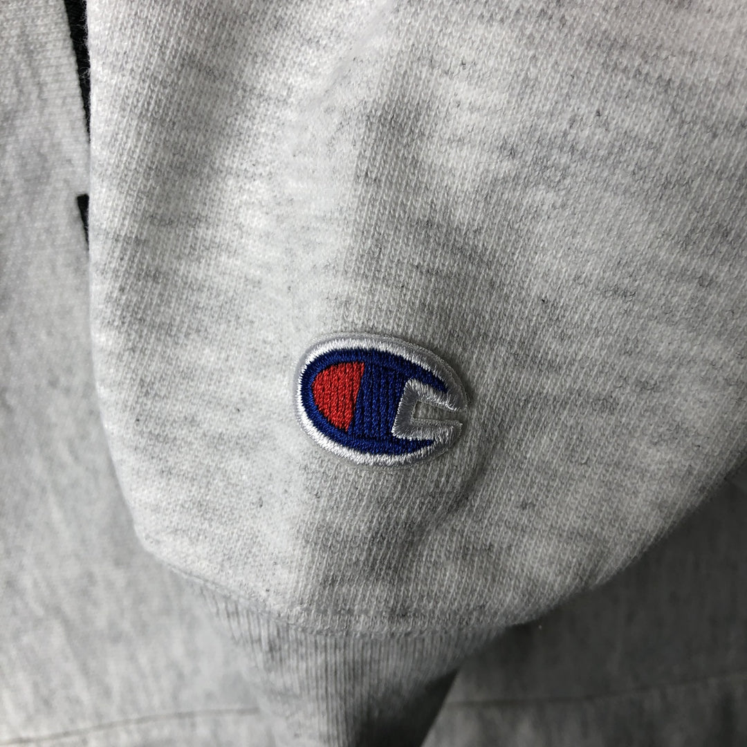 2000'S Champion Original Reverse Weave Sweatshirt Pullover Hoodie, Men's Size L cotton gray type Vintage Second Hand