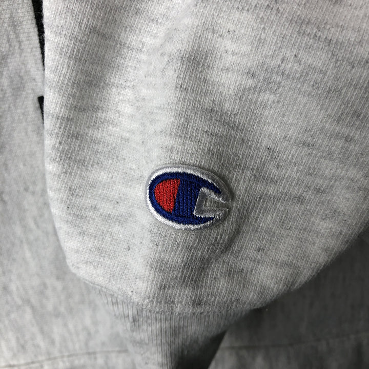 2000'S Champion Original Reverse Weave Sweatshirt Pullover Hoodie, Men's Size L cotton gray type Vintage Second Hand
