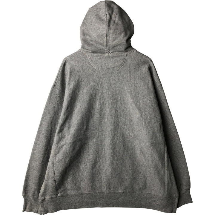 2000'S Champion Original Reverse Weave College Pullover Hoodie, Men's XXL cotton gray type Vintage Second Hand